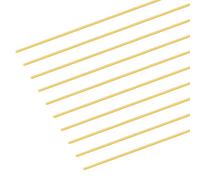 10PCS 1mm Messingstäbe, iMeistek 200mm Länge Runde Metall gerade Messing Pin Stäbe Bar für RC Modelle DIY Crafts
