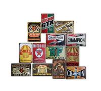 10PCS 20x30cm Cartel de la Placa de la Muestra de la Pared de la Lata del Metal del Vintage para el café Bar Pub Home Office Restaurant