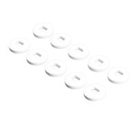 10PCS 22mm Corindón muela abrasiva para afilar cortador 150# de una sola cara