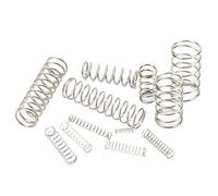 10Pcs 304 Stainless Steel Compression Springs - Springs with 0.2mm-0.4mm Wire Diameter, Customizable Lengths 5mm-305mm(0.4x9x20mm)