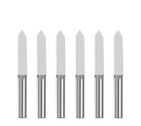 10pcs 4mm Shank V Groove Router Bits - Precision Tungsten Carbide Engraving Tools for Wood, Acrylic, PVC, and More(4x0.3x15D)