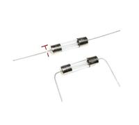 10pcs 5 * 20mm Axial Glass Fuse Fast Blow 250V With Lead Wire 5 * 20 F 1A/2A/3A/3.15A/4A/5A/6.3A/8A/10A/15A/20A The Fuse Tube(3A 250V)