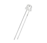 10pcs 5mm 365-370nm Diodo emisor de luz UV DC 3.4V 20mA Sombrero de paja transparente Violeta púrpura Diodo LED DIP Iluminación Bombilla Lámparas Componentes electrónicos
