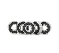 10PCS 603-699 Miniature Deep Groove Ball Bearing 604 605 606 608 623 624 626 628 686 687 688 692 697 696 ZZ 2RS BIANMTSW(636 6x22x7mm)