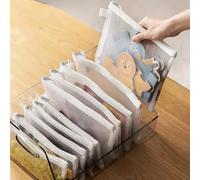 10pcs A5 Bolsa de con cremallera de malla Bolsa impermeable Carpeta con cremallera Suministros de oficina escolares Bolsa de bolígrafos