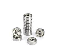 10PCS ABEC-7 Ball Bearing 608zz 623zz 624zz 625zz 635zz 626zz 688zz 3D Printers Parts Deep Groove Pulley Wheel BIANMTSW(608zz 8x22x7mm)