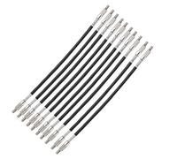 10pcs Actor Trasero de Violín de Acero sin Deslizamiento para una Mejor Respuesta y Mejora la Calidad Sonido para Jugadores Violín, Alambre Acero/negro