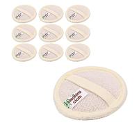 10PCS Almohadillas faciales exfoliantes Hechos de Esponja Vegetal 100% Natural para el Cuidado Personal Close Skin Bath SPA and Shower