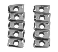 10PCS APGT1604PDFRG2MA Insertos de torneado de carburo indexables para ranurado CNC en piezas de aluminio y acero con fuerza de corte reducida