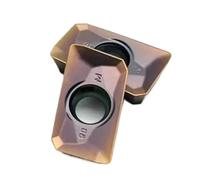 10PCS APMT160408PDER YBG205 APMT1135PDER Es adecuado for insertos de torneado fresas carburo CNC acero inoxidable(APMT160408 YBG205)