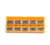 10pcs APMT1604PDER Insertos de torneado de carburo HRC65 Cuchillas de corte de fresado de acero duro de alta rigidez para APKT 400R CNC torno herramientas