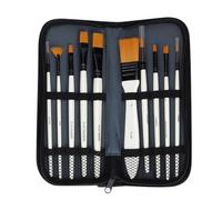 10pcs Artist t B Set, Drawing B for Color Oil Acrylic Ting, Art Sies with Nylon Hair and, Inners and Artists