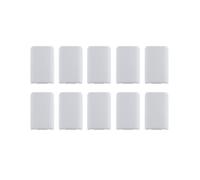 10pcs Battery Back Cover for 360 Controller Replacement Battery Case Covers for Xbox360 Wireless Gamepad White