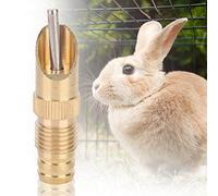 10pcs Bebedor de Conejo Automático Nipple Hendedero Herramienta de Agua Potable Accesorios para la Jaula para la Granja de Codorniz de Pato de Pato de Pollo