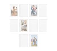 10pcs Bindertaschen - A6 -Größenbindemittel Ordner Notebook -Binder Lose Blattbeutel Wasserdosen - -Namen Karten und Recibung | Ultra-Clear Kartenärme für Cash Organizer Journal Photos Postk