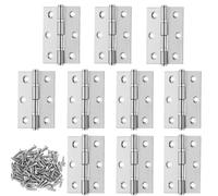 10pcs Bisagras Acero Inoxidable,Bisagra de Puerta de Acero Inoxidable,Bisagras Puertas Madera,Inoxidable Bisagras,Acero Inoxidable Bisagra,Inoxidable Bisagras Pequeñas