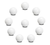 10pcs Bolas Cerámicas de Zirconia G10 (ZrO2) para Cojinetes,Esferas Cerámicas Resistentes a la Abrasión,0.8mm de diámetro
