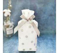 10PCS Bolsa de Navidad de Año Nuevo Bolsa de regalo de Navidad Bolsa de galletas de caramelo para empaquetar alimentos Regalo Cordón Bolsillo con cordón-Bolsa de Navidad-7-20 PCS