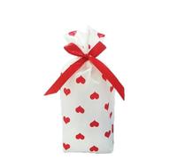 10PCS Bolsa de Navidad de Año Nuevo Bolsa de Regalo de Navidad Bolsa de Galletas de Caramelo para Envasar Alimentos Regalo Cordón Bolsillo con Cordón-Bolsa de Navidad-4-20 PCS