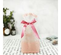 10PCS Bolsa de Navidad de Año Nuevo Bolsa de Regalo de Navidad Bolsa de Galletas de Caramelo para Envasar Alimentos Regalo Cordón Bolsillo con Cordón-Bolsa de Navidad-26-20 PCS