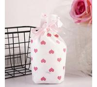 10PCS Bolsa de Navidad de Año Nuevo Bolsa de Regalo de Navidad Bolsa de Galletas de Caramelo para Envasar Alimentos Regalo Cordón Bolsillo con Cordón-Bolsa de Navidad-22-20 PCS