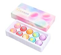 10pcs Bombas de Baño, Set Baño Mujer, Bombas de Baño con Aceites Esenciales Naturales, Gran Regalo para Mujeres, Niñas y Niños