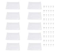 10Pcs Cat Scratch Furniture Protector Tape | Transparent PVC Sofa Protector for Cats/Couches/Chairs | Cuttable & Easy Removal | Sustainable Pet Supplies (XL)