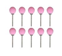 10pcs Ceramic Grinding Head Ball-Type Polishing Abrasive Wheel for Rotary Tools Accessary 3mm Shaft Mounted(16mm 10pcs)