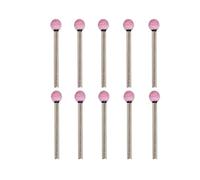 10pcs Ceramic Grinding Head Ball-Type Polishing Abrasive Wheel for Rotary Tools Accessary 3mm Shaft Mounted(6mm 10pcs)
