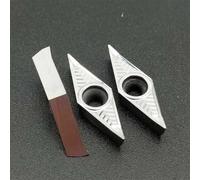 10PCS CNC para aluminio VCGT110308 AK H01 Insertos para aplicaciones de torneado de madera de metal