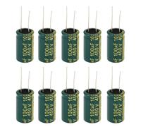 10PCS Condensadores electrolíticos 450v 100uf Condensador radial Kit surtido electrolítico 4 Tipo
