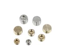 10PCS Copper hexagon socket external plug head, bulkhead plug plug plug cap plug 1/4 1/2 3/4 G1 solenoid valve(Copper,1-8)