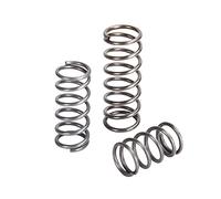 10pcs Cylidrical helicoidal de compresión Y Tipo de presión comprimido del resorte de alambre de acero Diámetro 0,2/0,3/0,4mm, 0.2x5x25mm