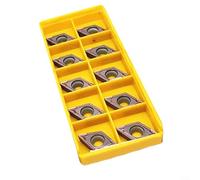 10pcs DCMT11T308MP VP15TF Carburo RT Cuchillas de herramienta de corte para torno CNC con diseño y rendimiento efectivo
