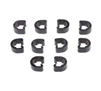 10pcs De La Bicicleta MTB C-Clips Guía Carcasa De La Hebilla De Manguera De Freno Por Cable Gear