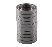 10pcs Delgado Para RS Deep Groove Rodamientos 6801 a 6806 para equipos industriales y aplicaciones de motor pequeño (6806RS)