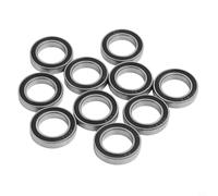 10pcs Delgado Para RS Deep Groove Rodamientos 6801 a 6806 para equipos industriales y aplicaciones de motor pequeño (6802RS)