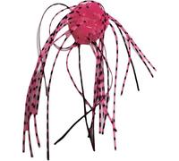 10PCS Dice Shaped Soft Fishing Bait PVC Fishing Lure, Slow Sinking Flexible Bass Lures, Realistic Bright Color Freshwater Bait (Pink 10 pcs)