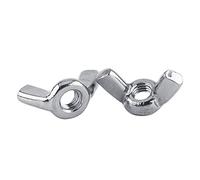 10pcs DIN315 Tuecas de Mariposa Tuercas con Dos Alas Kit de Tuercas de Sujetador M3 / M4 / M5 / M6 / M8 (M3)