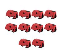 10Pcs Dispositivo de Bloqueo del Disyuntor,Seguridad Lockout Tagout Kit para la Estación de Loto Lock Out Tag Out Set,Bloqueador de Interruptores para Mecánica Industrial