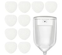 10PCS Eco Friendly - Filter Urinal Mat | Natural Air Freshener Pad with Robust & Vivid Finish Matte Texture for Restrooms, Home and Professional Hotel Toilet Safe Bathroom Activity