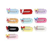 10pcs Elegantes Lindos Clips para el Cabello para s Barretas de Gato de Estilo francés para pequeñas Mascotas Medianas