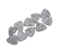 10pcs en Plectrum Lana Filz para Ukelele de Guitarra, su Dulce y Práctico Transporte, Fin (GRAY)