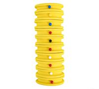 10pcs EVA Rig Winders compacto y conveniente almacenamiento para anzuelos y líneas de pesca de carpas (amarillo)