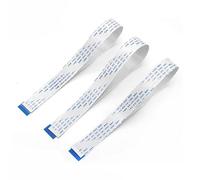 10PCS FFC FPC AWM 20624 80C 60V VW-1 Cable Plano Flexible 0.5MM 4 5 6 8 10 12 14 16 18 20 24 26 30 32 34 36 38 40 45 50 54 60 Pin-15 cm (10 Piezas) - Dirección hacia adelante - 38 Pines