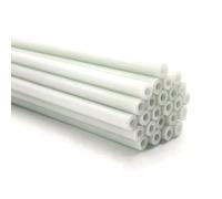 10pcs Fiberglass Rods Set - 3-12mm Diameter, 500mm Length - Lightweight & Durable Hollow Tubes for RC Planes, Kites(6x3x500mm)