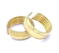10pcs Fit Tube ID x OD 26x32mm Pex-AL-Pex Tube Brass Compression Fitting Ferrule Ring Floor Heating PAJPXPCD