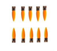 10pcs Flickering Flame LED Board para 3v 5V Simulation 10pcs | Realistic flickering effect, 3.2V/3.7V/5V compatible, safe design, 10-pack bulk set, energy saving