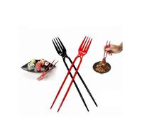 10PCS Fork Chopsticks In One, Chork 24 Count Pack Fork Chopsticks Combo Walkbee SZRH A-F
