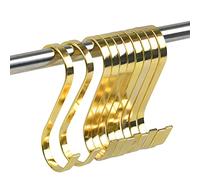 10pcs Ganchos en Forma de S para Colgar,Ganchos Metal,Colgante de Metal,Ganchos Multifuncionales para Cocina Oficina Dormitorio Baño,Ganchos para Carne Ganchos Carnicero,Colgador Gancho